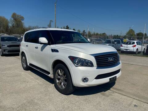 2012 Infiniti QX56 for sale at Tennessee Valley Wholesale Autos LLC in Huntsville AL
