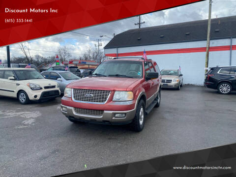 2003 Ford Expedition for sale at Discount Motors Inc in Nashville TN