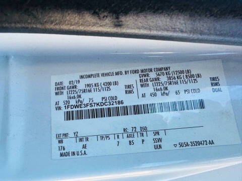 2019 Ford E-Series E-350 SD