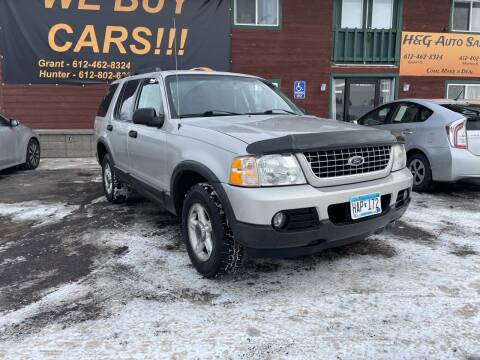 2003 Ford Explorer for sale at H & G AUTO SALES LLC in Princeton MN
