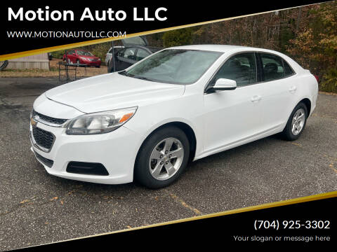 2014 Chevrolet Malibu for sale at Motion Auto LLC in Kannapolis NC