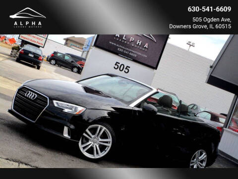 2018 Audi A3 for sale at Alpha Luxury Motors in Downers Grove IL