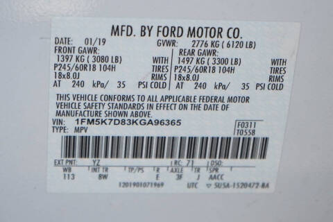 2019 Ford Explorer XLT