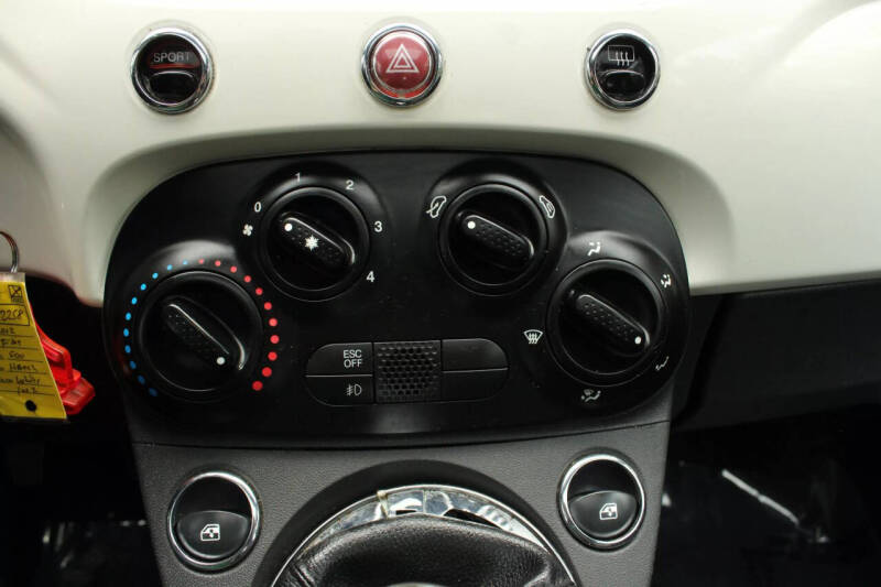 2012 FIAT 500 Sport