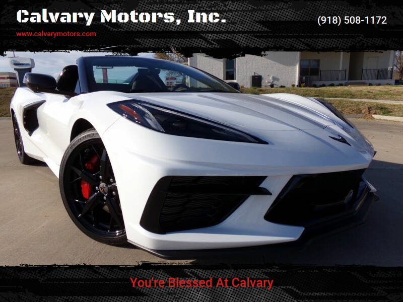 2022 Chevrolet Corvette for sale at Calvary Motors, Inc. in Bixby OK