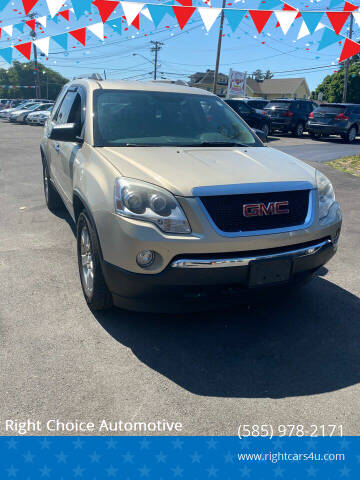 2012 GMC Acadia for sale at Right Choice Automotive in Rochester NY