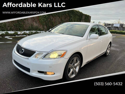 2007 Lexus GS 350 for sale at Affordable Kars LLC in Portland OR