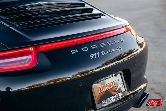 2016 Porsche 911 Targa 4S