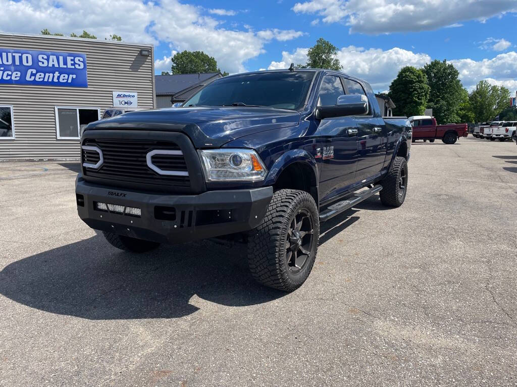 Blue 2017 Ram 2500 Laramie 4x4 Laramie 4dr Mega Cab 6.3 ft. SB Pickup 2