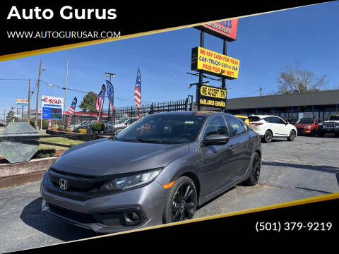 2021 Honda Civic for sale at Auto Gurus in Little Rock AR