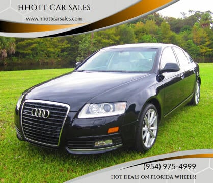 2009 Audi A6 for sale at HHOTT CAR SALES in Deerfield Beach FL