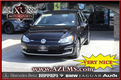 2016 Volkswagen e-Golf for sale at Luxury Motorsports in Phoenix AZ