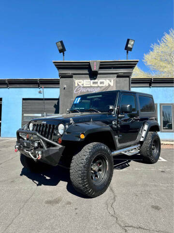 2013 Jeep Wrangler for sale at RECON GARAGE MOTORSPORTS in Saint George UT