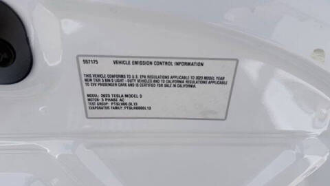2023 Tesla Model 3