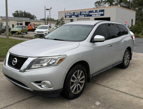 2015 Nissan Pathfinder for sale at QUALITY AUTO SALES OF FLORIDA in New Port Richey FL
