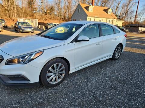 2015 Hyundai Sonata for sale at Cappy's Automotive in Whitinsville MA