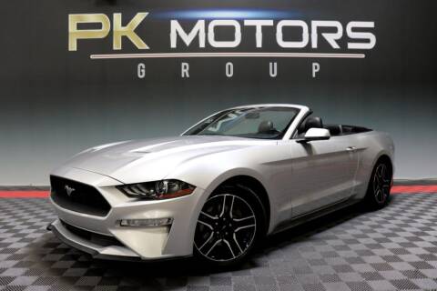 2018 Ford Mustang for sale at PK MOTORS GROUP in Las Vegas NV