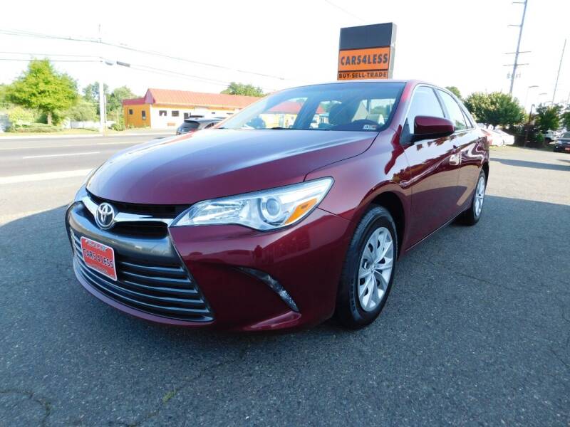 2016 Toyota Camry for sale at Cars 4 Less in Manassas VA