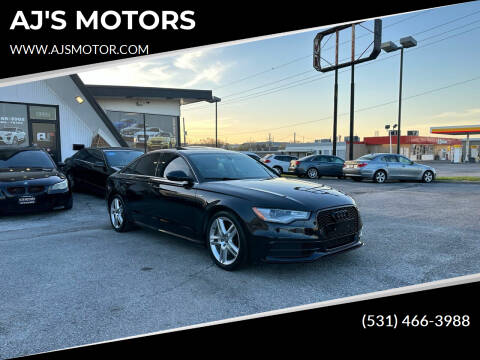 2014 Audi A6 for sale at AJ'S MOTORS in Omaha NE
