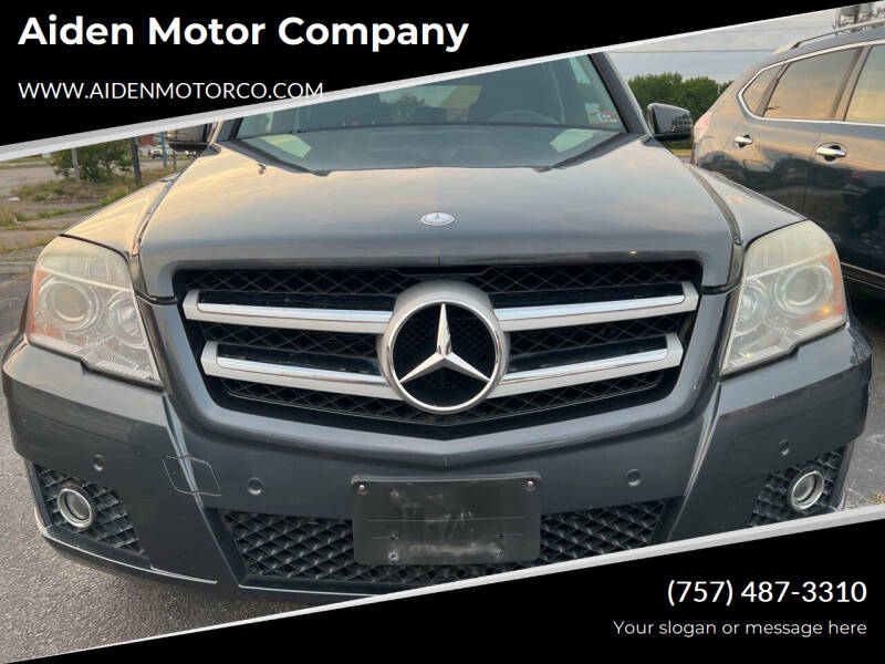 2010 Mercedes-Benz GLK for sale at Aiden Motor Company in Portsmouth VA