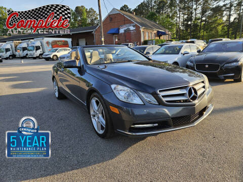 2013 Mercedes-Benz E-Class for sale at Complete Auto Center , Inc in Raleigh NC
