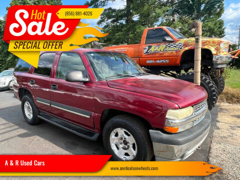 2004 Chevrolet Tahoe for sale at A & R Used Cars in Clayton NJ