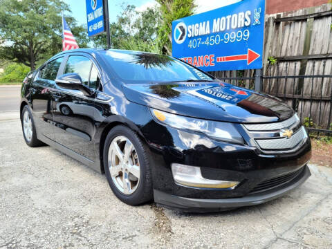 2012 Chevrolet Volt for sale at SIGMA MOTORS USA in Orlando FL