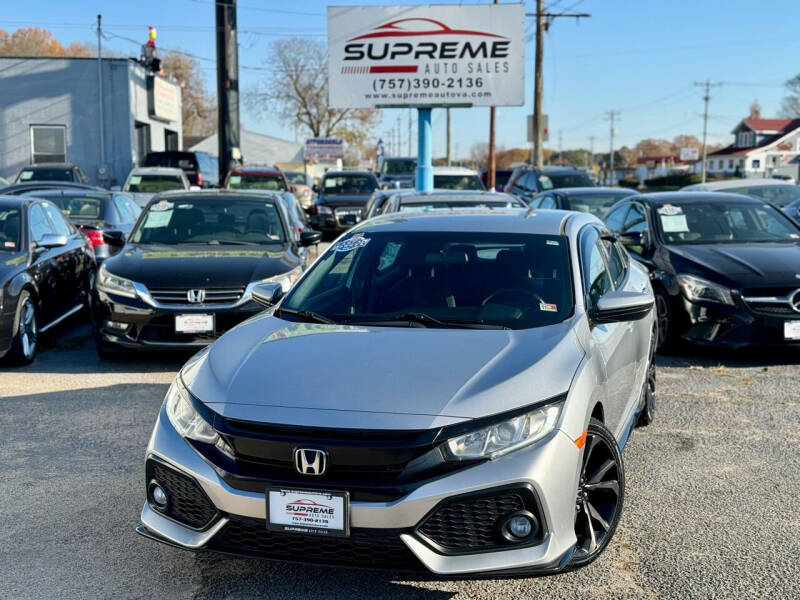 2017 Honda Civic for sale at Supreme Auto Sales in Chesapeake VA