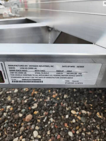 2025 Bear Track BTU80168F