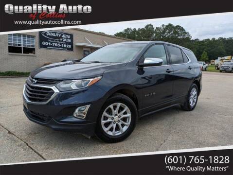2018 Chevrolet Equinox for sale at Quality Auto of Collins in Collins MS
