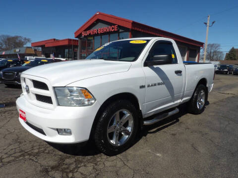 2012 RAM 1500 for sale at SJ's Super Service - Milwaukee in Milwaukee WI