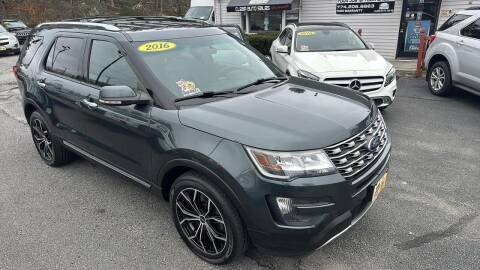 2016 Ford Explorer for sale at Clear Auto Sales in Dartmouth MA