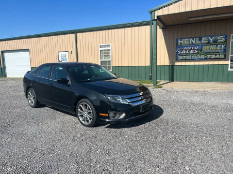 2010 Ford Fusion for sale at Steves Auto Sales in Steele MO