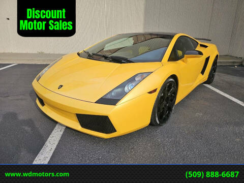 2004 Lamborghini Gallardo for sale at Discount Motor Sales in Wenatchee WA