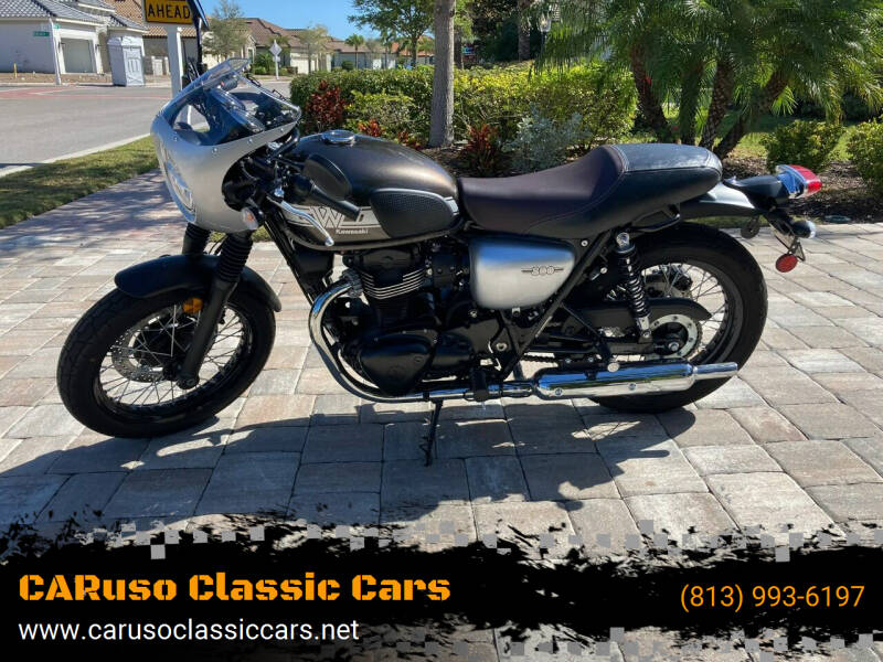 2019 Kawasaki W800 for sale at CARuso Classic Cars in Tampa FL
