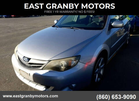 2011 Subaru Impreza for sale at EAST GRANBY MOTORS in East Granby CT
