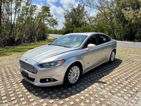 2015 Ford Fusion Energi for sale at Americarsusa in Hollywood FL