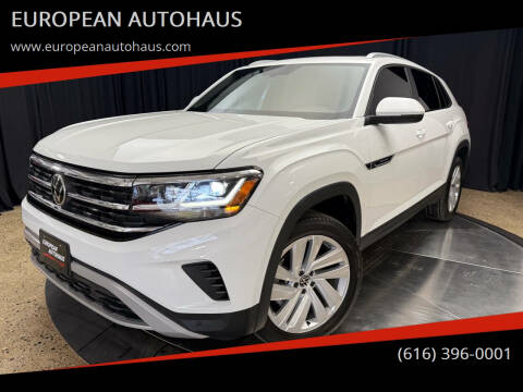 2022 Volkswagen Atlas Cross Sport for sale at EUROPEAN AUTOHAUS in Holland MI