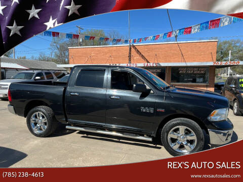 2015 RAM 1500 for sale at Rex's Auto Sales in Junction City KS