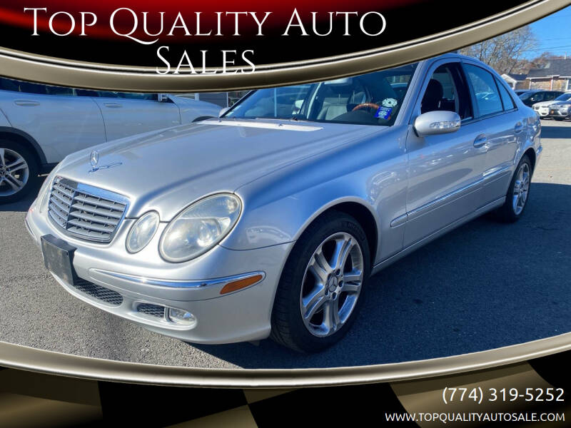 2004 Mercedes-Benz E-Class E 500 4MATIC