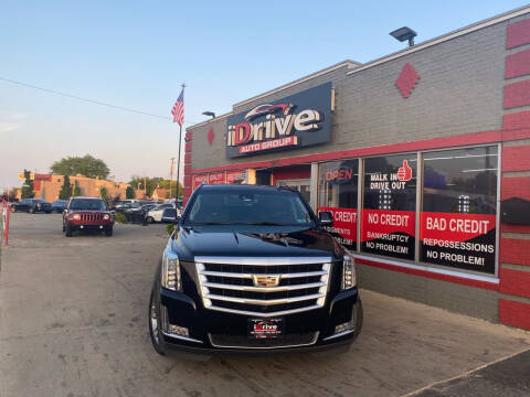 2017 Cadillac Escalade ESV for sale at iDrive Auto Group in Eastpointe MI
