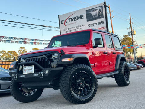 2021 Jeep Wrangler Unlimited for sale at Extreme Autoplex LLC in Spring TX