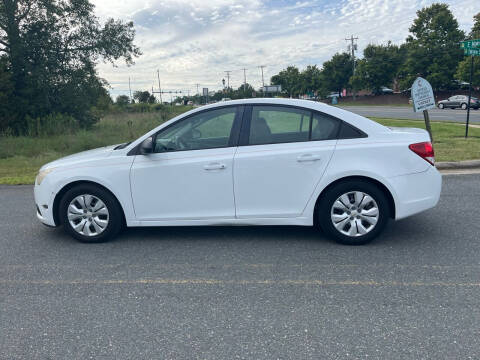 2013 Chevrolet Cruze for sale at G&B Motors in Locust NC