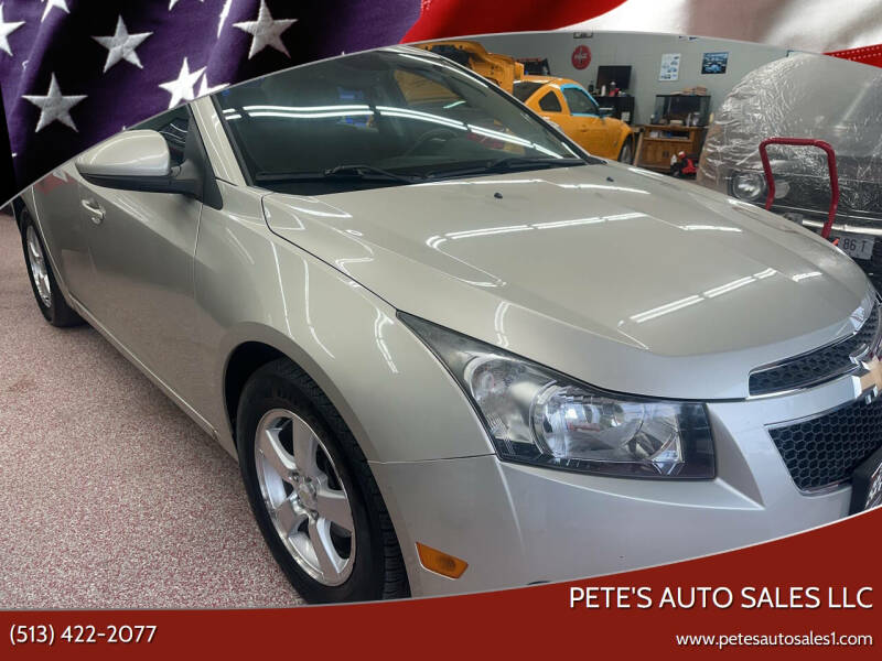 2013 Chevrolet Cruze for sale at PETE'S AUTO SALES LLC - Middletown in Middletown OH