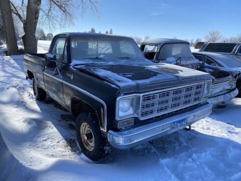 1978 Chevrolet C/K 10 Series for sale at B & B Auto Sales in Brookings SD