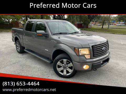 2012 Ford F-150 for sale at Preferred Motor Cars in Valrico FL