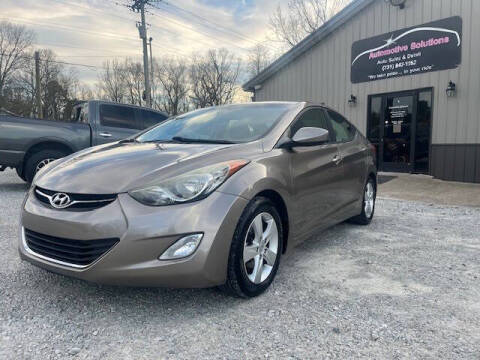 2013 Hyundai Elantra for sale at AUTOMOTIVE SOLUTIONS in Parsons TN