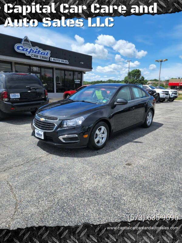2015 Chevrolet Cruze for sale at Capital Car Care and Auto Sales LLC in Jefferson City MO
