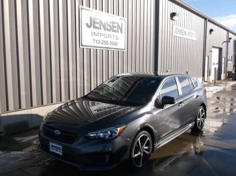 2021 Subaru Impreza for sale at Jensen's Dealerships in Sioux City IA
