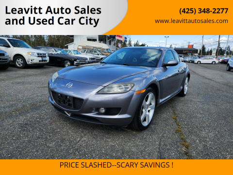 2005 Mazda RX-8 for sale at Leavitt Auto Sales and Used Car City in Everett WA